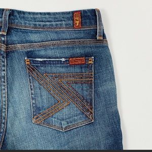 7 For All Mankind Flynt Bootcut Jeans Size 27